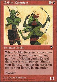 Goblin Recruiter [Visions] | Gaming Infinity