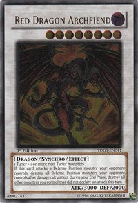 Red Dragon Archfiend (UTR) [The Duelist Genesis] [TDGS-EN041] | Gaming Infinity