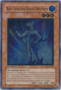 Neo-Spacian Aqua Dolphin (UTR) [Power of the Duelist] [POTD-EN003] | Gaming Infinity