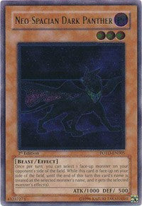 Neo-Spacian Dark Panther (UTR) [Power of the Duelist] [POTD-EN005] | Gaming Infinity