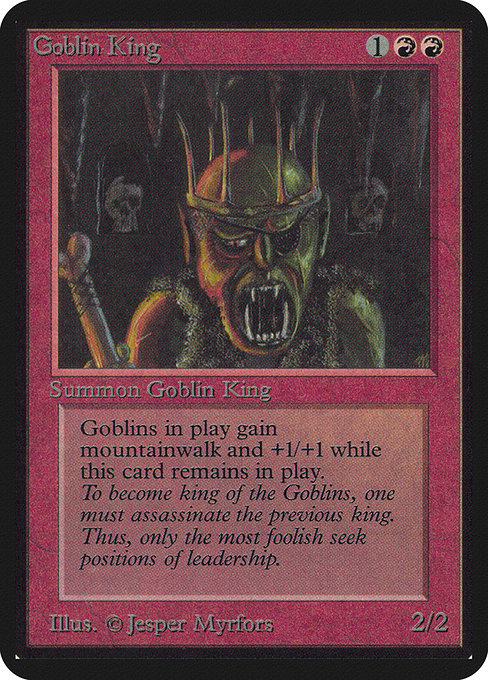 Goblin King [Limited Edition Alpha] | Gaming Infinity