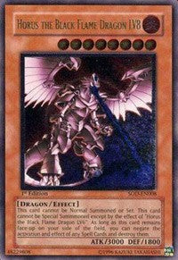 Horus the Black Flame Dragon LV8 (UTR) [Soul of the Duelist] [SOD-EN008] | Gaming Infinity