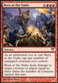 Burn at the Stake [Avacyn Restored] | Gaming Infinity
