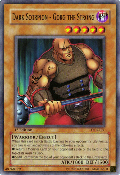 Dark Scorpion - Gorg the Strong [DCR-060] Common | Gaming Infinity