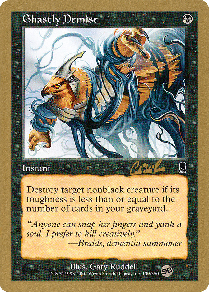 Ghastly Demise (Carlos Romao) (SB) [World Championship Decks 2002] | Gaming Infinity
