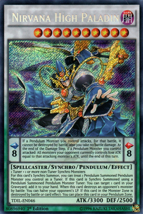 Nirvana High Paladin [TDIL-EN046] Secret Rare | Gaming Infinity