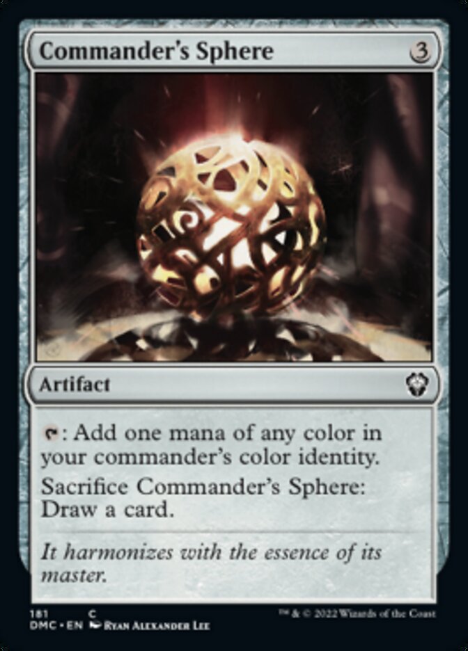 Commander's Sphere [Dominaria United Commander] | Gaming Infinity