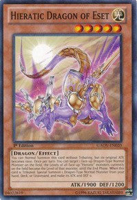 Hieratic Dragon of Eset [Galactic Overlord] [GAOV-EN020] | Gaming Infinity