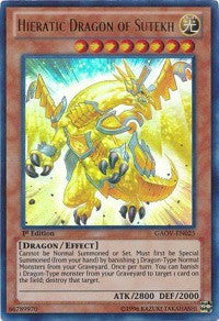 Hieratic Dragon of Sutekh [Galactic Overlord] [GAOV-EN025] | Gaming Infinity