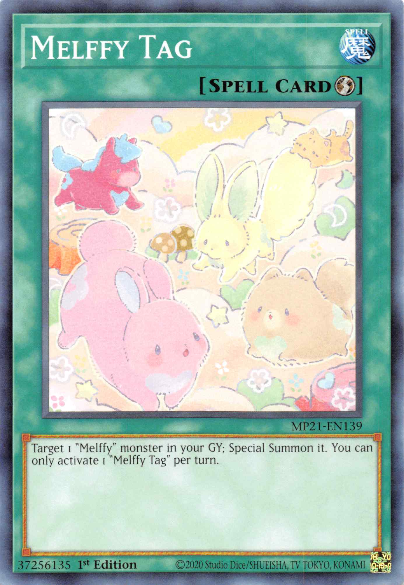 Melffy Tag [MP21-EN139] Common | Gaming Infinity
