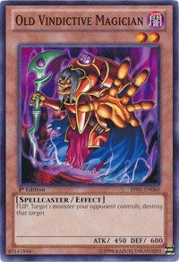 Old Vindictive Magician [Battle Pack: Epic Dawn] [BP01-EN060] | Gaming Infinity