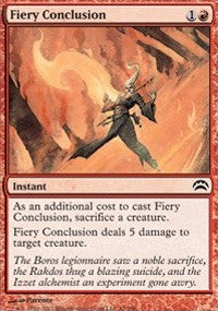 Fiery Conclusion [Planechase 2012] | Gaming Infinity