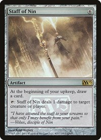 Staff of Nin [Magic 2013 Promos] | Gaming Infinity