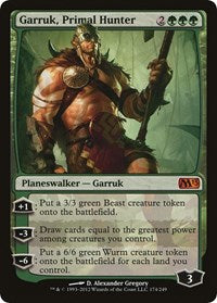 Garruk, Primal Hunter [Magic 2013] | Gaming Infinity