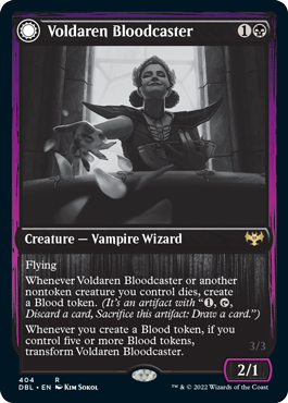 Voldaren Bloodcaster // Bloodbat Summoner [Innistrad: Double Feature] | Gaming Infinity