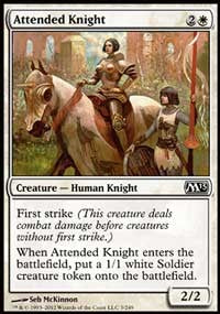 Attended Knight [Magic 2013] | Gaming Infinity