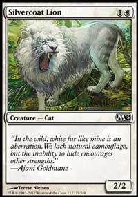 Silvercoat Lion [Magic 2013] | Gaming Infinity