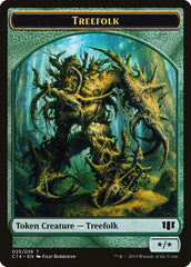 Treefolk // Wolf Double-sided Token [Commander 2014 Tokens] | Gaming Infinity