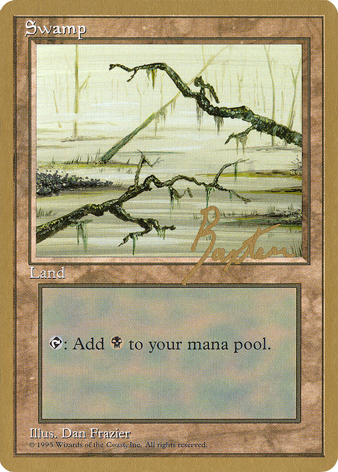 Swamp (gb371) (George Baxter) [Pro Tour Collector Set] | Gaming Infinity