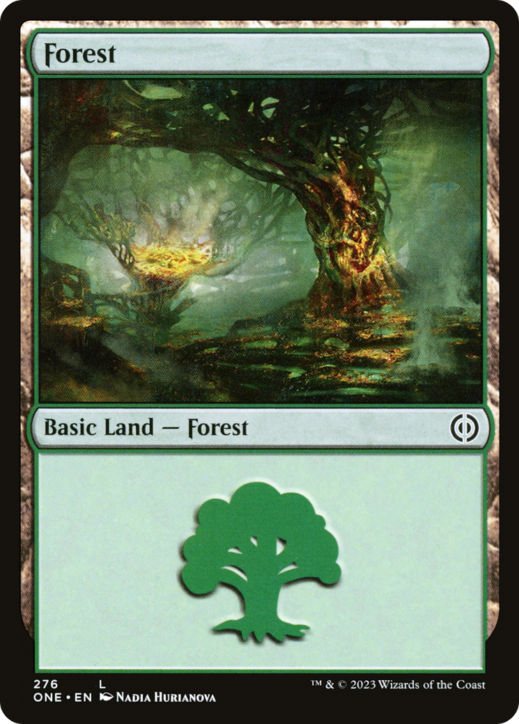 Forest (276) [Phyrexia: All Will Be One] | Gaming Infinity