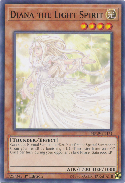 Diana the Light Spirit [MP19-EN174] Common | Gaming Infinity