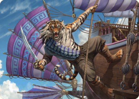 Jedit Ojanen, Mercenary Art Card [Dominaria United Art Series] | Gaming Infinity