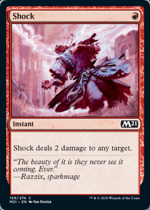 Shock [Core Set 2021] | Gaming Infinity
