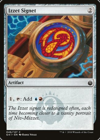 Izzet Signet [GRN Guild Kit] | Gaming Infinity