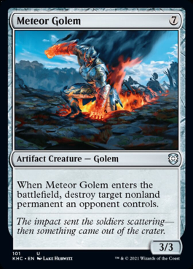 Meteor Golem [Kaldheim Commander] | Gaming Infinity