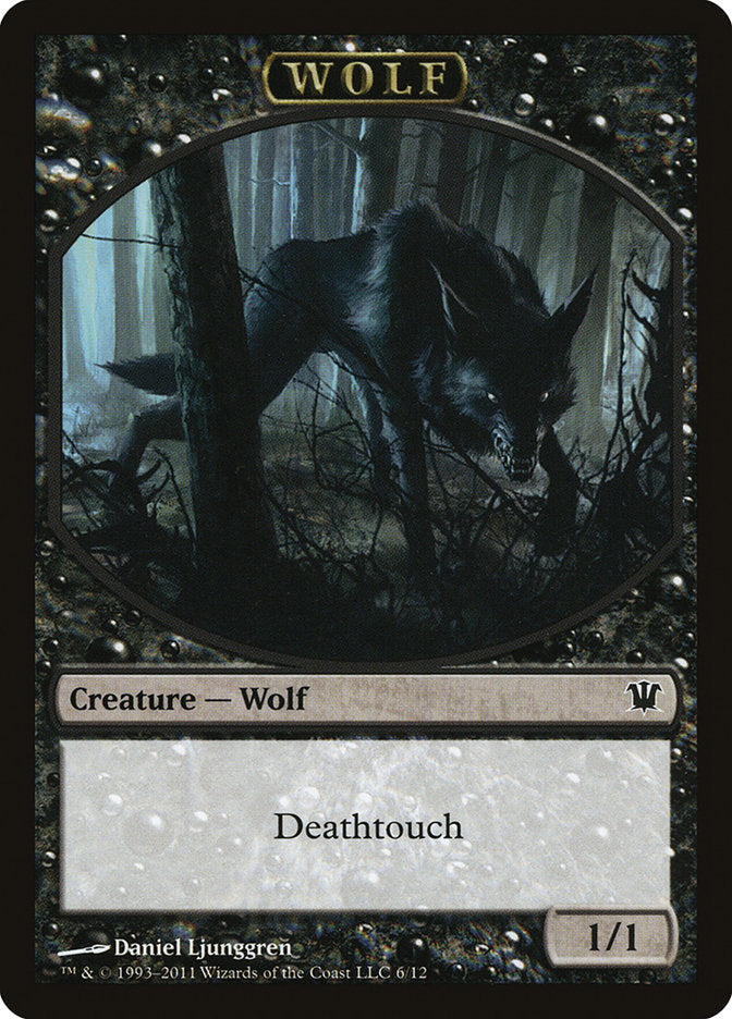 Wolf (6/12) [Innistrad Tokens] | Gaming Infinity