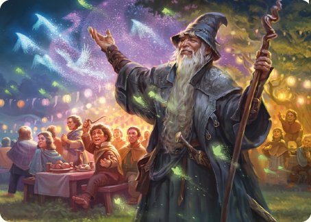 Gandalf, Friend of the Shire Art Card [The Lord of the Rings: Tales of Middle-earth Art Series] | Gaming Infinity