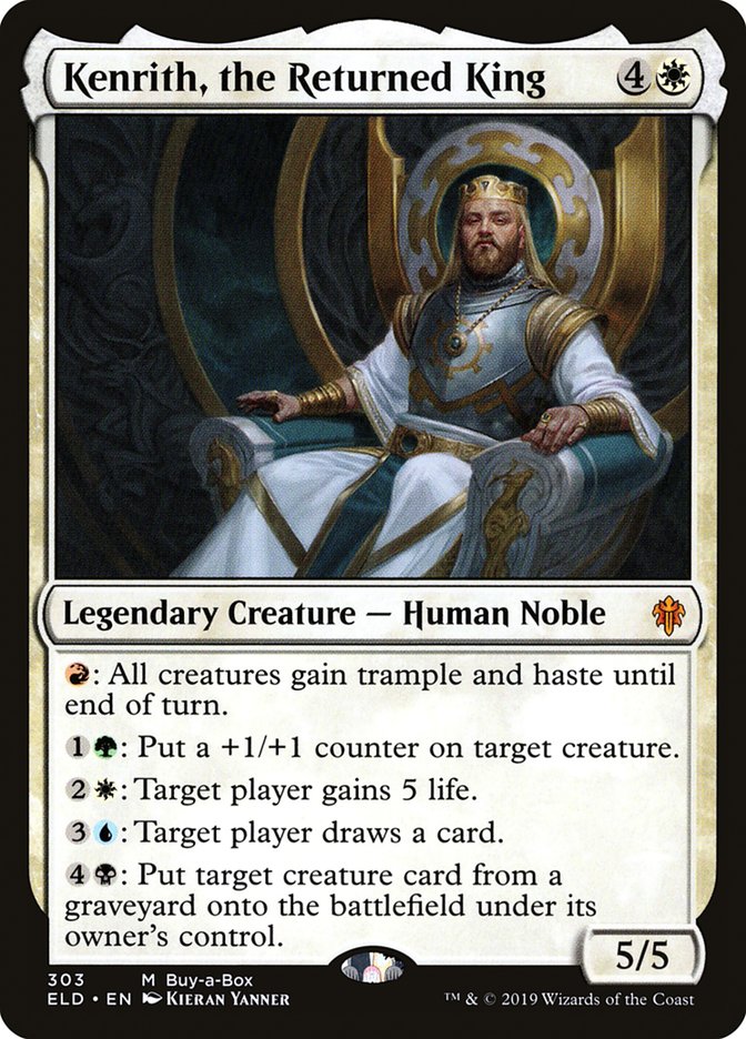 Kenrith, the Returned King (Buy-A-Box) [Throne of Eldraine Promos] | Gaming Infinity