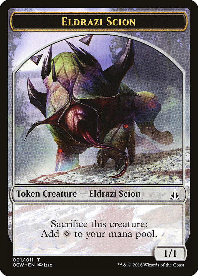 Eldrazi Scion (001/011) [Oath of the Gatewatch Tokens] | Gaming Infinity