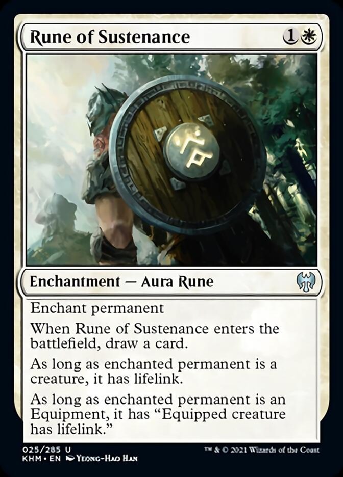 Rune of Sustenance [Kaldheim] | Gaming Infinity