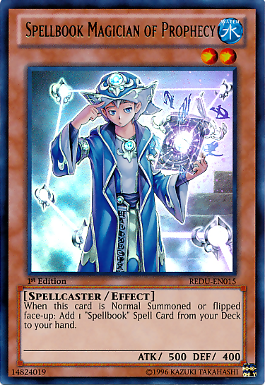 Spellbook Magician of Prophecy [REDU-EN015] Ultra Rare | Gaming Infinity