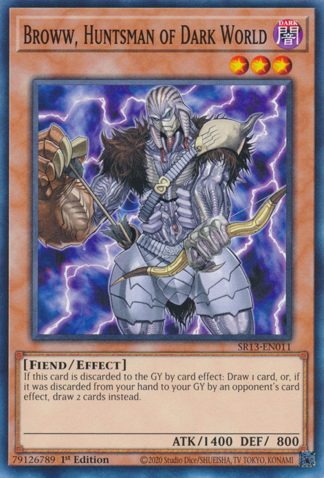 Broww, Huntsman of Dark World [SR13-EN011] Common | Gaming Infinity