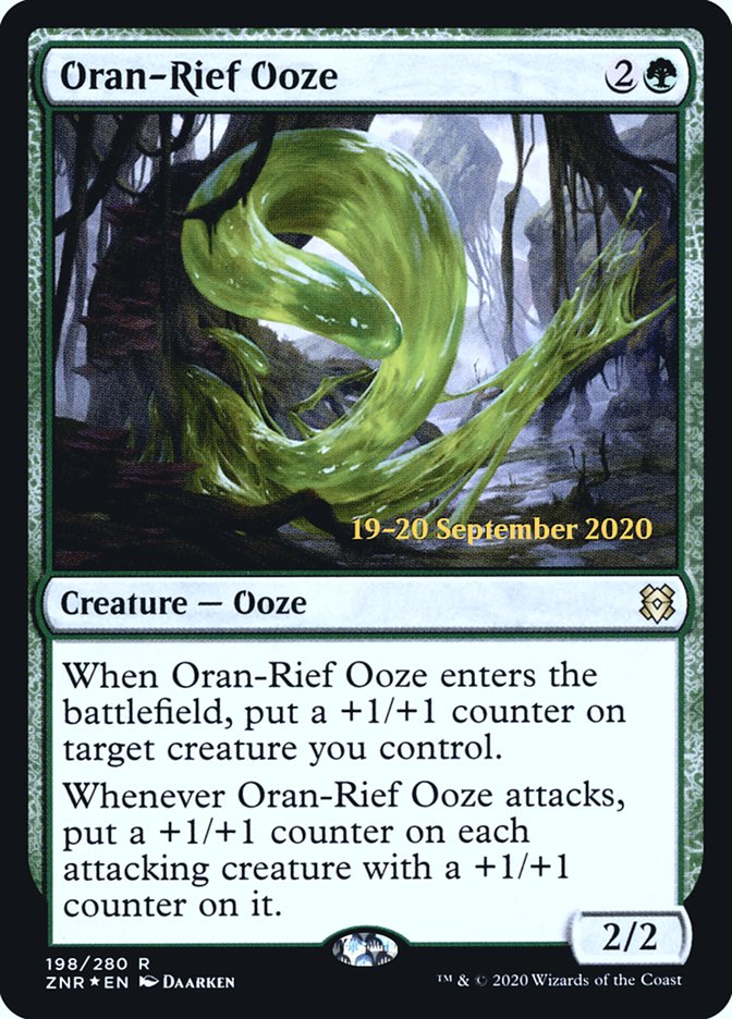 Oran-Rief Ooze  [Zendikar Rising Prerelease Promos] | Gaming Infinity