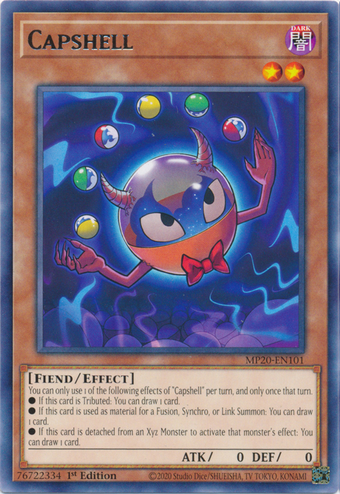 Capshell [MP20-EN101] Rare | Gaming Infinity