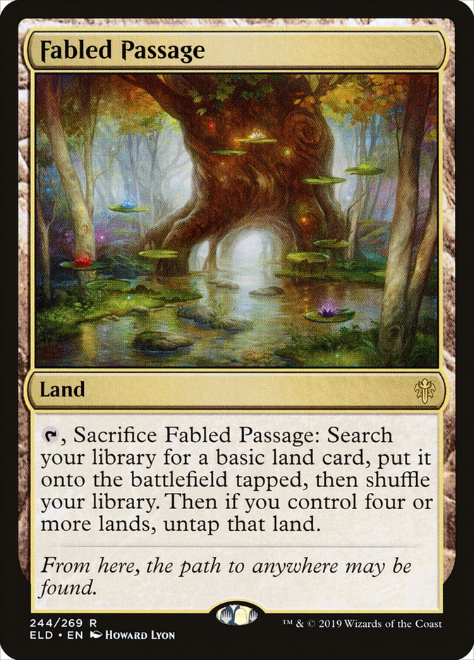 Fabled Passage [Throne of Eldraine] | Gaming Infinity
