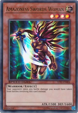 Amazoness Swords Woman [STP2-EN004] Ultra Rare | Gaming Infinity