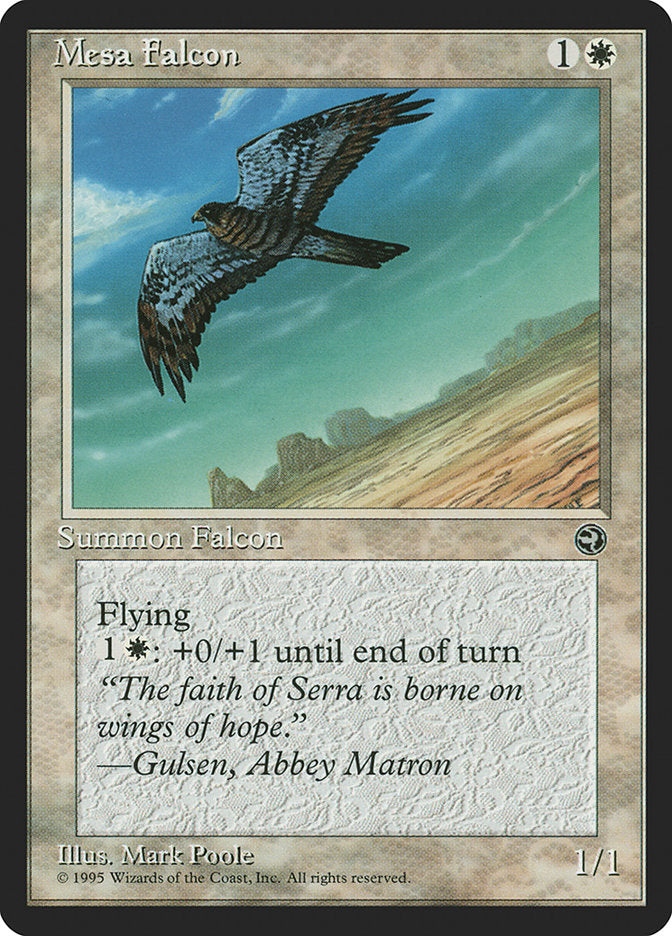 Mesa Falcon (Gulsen Flavor Text) [Homelands] | Gaming Infinity