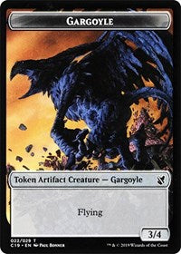 Gargoyle // Egg Double-sided Token [Commander 2019 Tokens] | Gaming Infinity