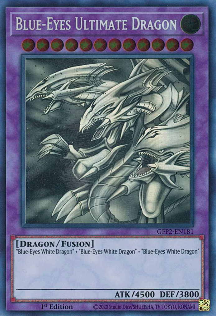 Blue-Eyes Ultimate Dragon [GFP2-EN181] Ghost Rare | Gaming Infinity