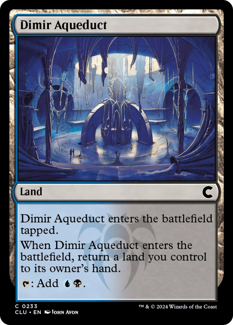 Dimir Aqueduct [Ravnica: Clue Edition] | Gaming Infinity