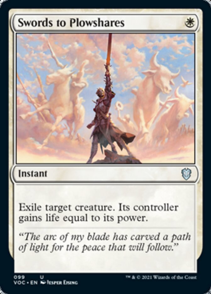 Swords to Plowshares [Innistrad: Crimson Vow Commander] | Gaming Infinity