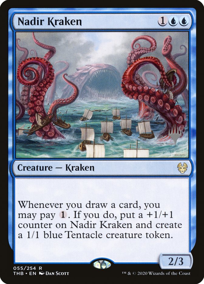 Nadir Kraken (Promo Pack) [Theros Beyond Death Promos] | Gaming Infinity