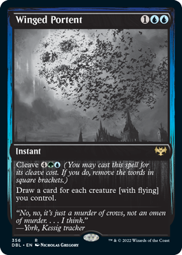 Winged Portent [Innistrad: Double Feature] | Gaming Infinity