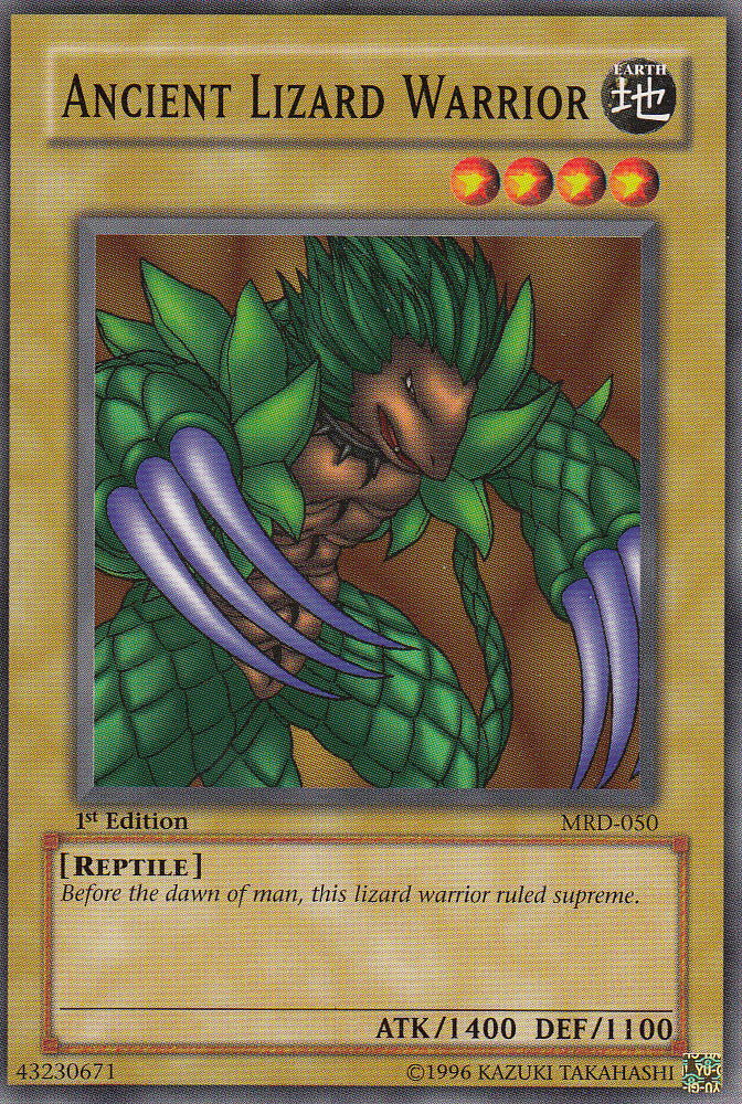 Ancient Lizard Warrior [MRD-050] Common | Gaming Infinity