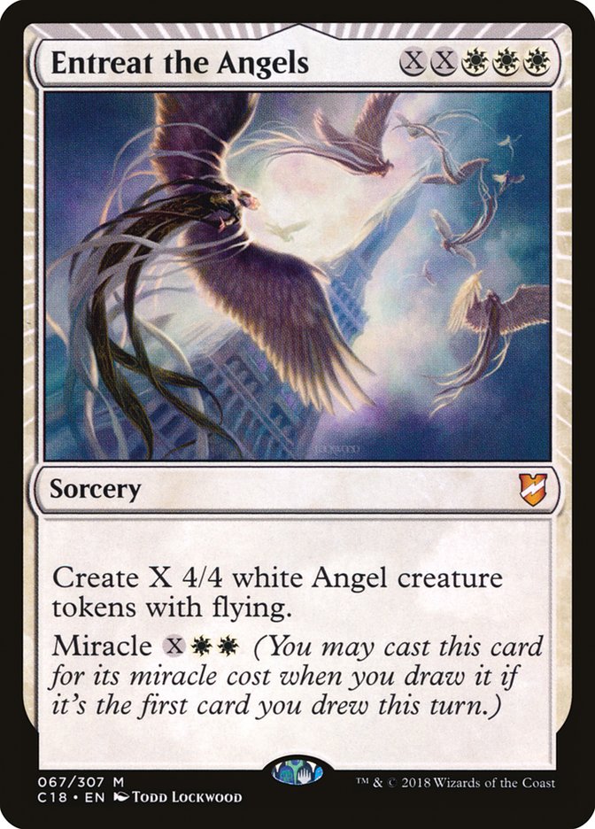 Entreat the Angels [Commander 2018] | Gaming Infinity