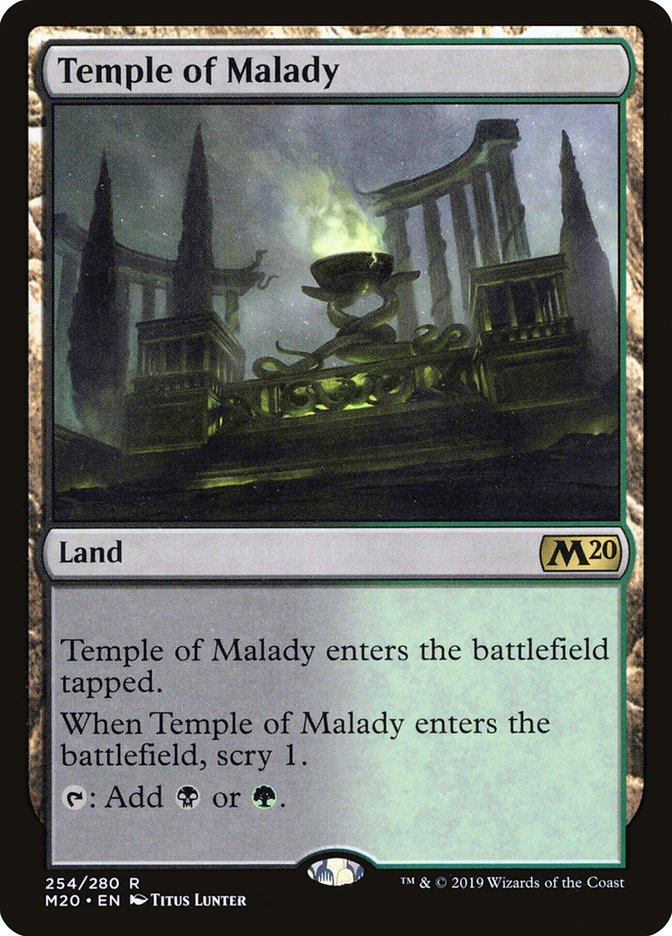 Temple of Malady [Core Set 2020] | Gaming Infinity